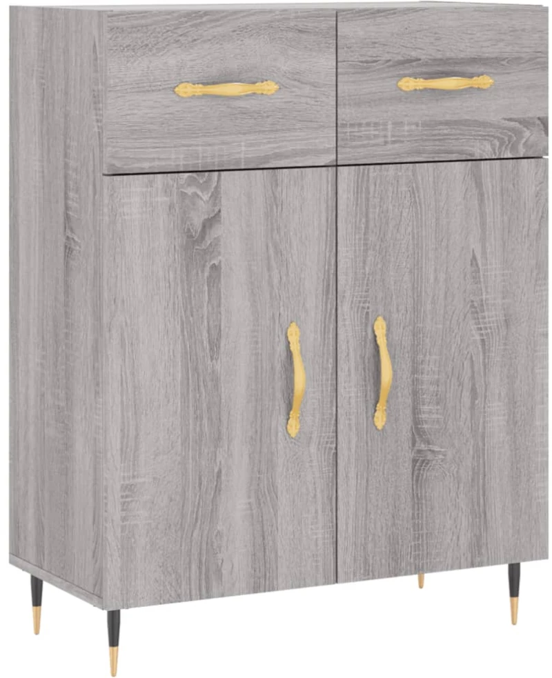 ΝΤΟΥΛΑΠΙ ΓΚΡΙ SONOMA 69,5 X 34 X 90 ΕΚ. ΑΠΟ ΕΠΕΞΕΡΓΑΣΜΕΝΟ ΞΥΛΟ 827962