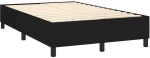ΚΡΕΒΑΤΙ BOXSPRING ΜΕ ΣΤΡΩΜΑ & LED ΜΑΥΡΟ 120X200 ΕΚ. ΥΦΑΣΜΑΤΙΝΟ 3134863