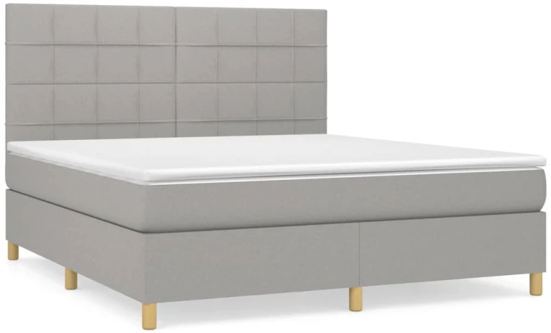 ΚΡΕΒΑΤΙ BOXSPRING ΜΕ ΣΤΡΩΜΑ ΑΝ. ΠΡΑΣΙΝΟ 160X200ΕΚ ΥΦΑΣΜΑΤΙΝΟ 3142345