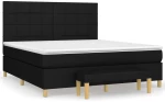 ΚΡΕΒΑΤΙ BOXSPRING ΜΕ ΣΤΡΩΜΑ ΜΑΥΡΟ 160X200 ΕΚ. ΥΦΑΣΜΑΤΙΝΟ 3137167