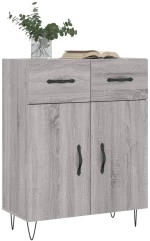 ΝΤΟΥΛΑΠΙ ΓΚΡΙ SONOMA 69,5 X 34 X 90 ΕΚ. ΑΠΟ ΕΠΕΞΕΡΓΑΣΜΕΝΟ ΞΥΛΟ 827978