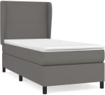 ΚΡΕΒΑΤΙ BOXSPRING ΜΕ ΣΤΡΩΜΑ ΓΚΡΙ 90X200 ΕΚ. ΑΠΟ ΣΥΝΘΕΤΙΚΟ ΔΕΡΜΑ 3128893