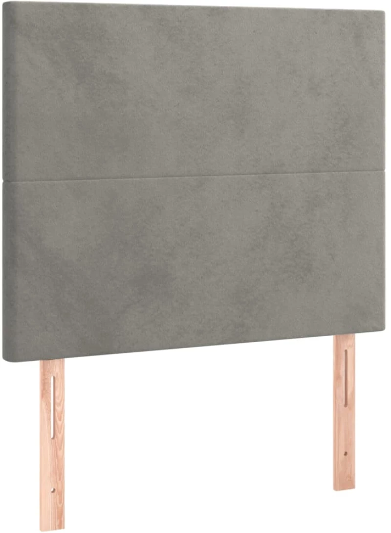ΚΡΕΒΑΤΙ BOXSPRING ΜΕ ΣΤΡΩΜΑ ΑΝΟΙΧΤΟ ΓΚΡΙ 80X200 ΕΚ. ΒΕΛΟΥΔΙΝΟ 3137689