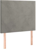 ΚΡΕΒΑΤΙ BOXSPRING ΜΕ ΣΤΡΩΜΑ ΑΝΟΙΧΤΟ ΓΚΡΙ 80X200 ΕΚ. ΒΕΛΟΥΔΙΝΟ 3137689