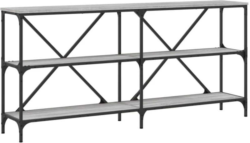 ΤΡΑΠΕΖΙ ΚΟΝΣΟΛΑ ΓΚΡΙ SONOMA 160X30X75 ΕΚ. ΕΠΕΞ. ΞΥΛΟ/ΣΙΔΗΡΟΣ 832851