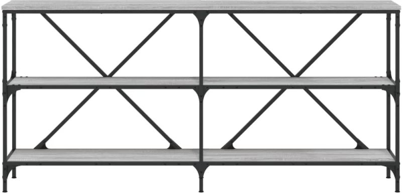 ΤΡΑΠΕΖΙ ΚΟΝΣΟΛΑ ΓΚΡΙ SONOMA 160X30X75 ΕΚ. ΕΠΕΞ. ΞΥΛΟ/ΣΙΔΗΡΟΣ 832851