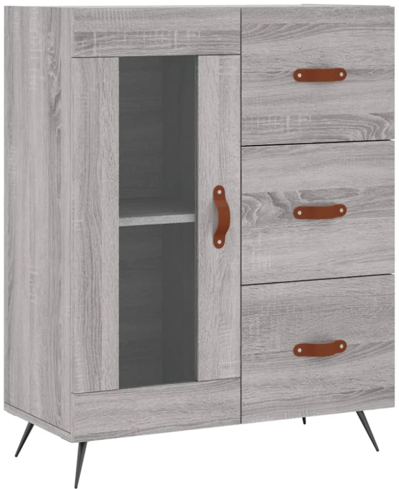 ΝΤΟΥΛΑΠΙ ΓΚΡΙ SONOMA 69,5 X 34 X 90 ΕΚ. ΑΠΟ ΕΠΕΞΕΡΓΑΣΜΕΝΟ ΞΥΛΟ 828018