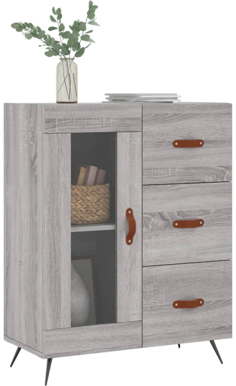 ΝΤΟΥΛΑΠΙ ΓΚΡΙ SONOMA 69,5 X 34 X 90 ΕΚ. ΑΠΟ ΕΠΕΞΕΡΓΑΣΜΕΝΟ ΞΥΛΟ 828018