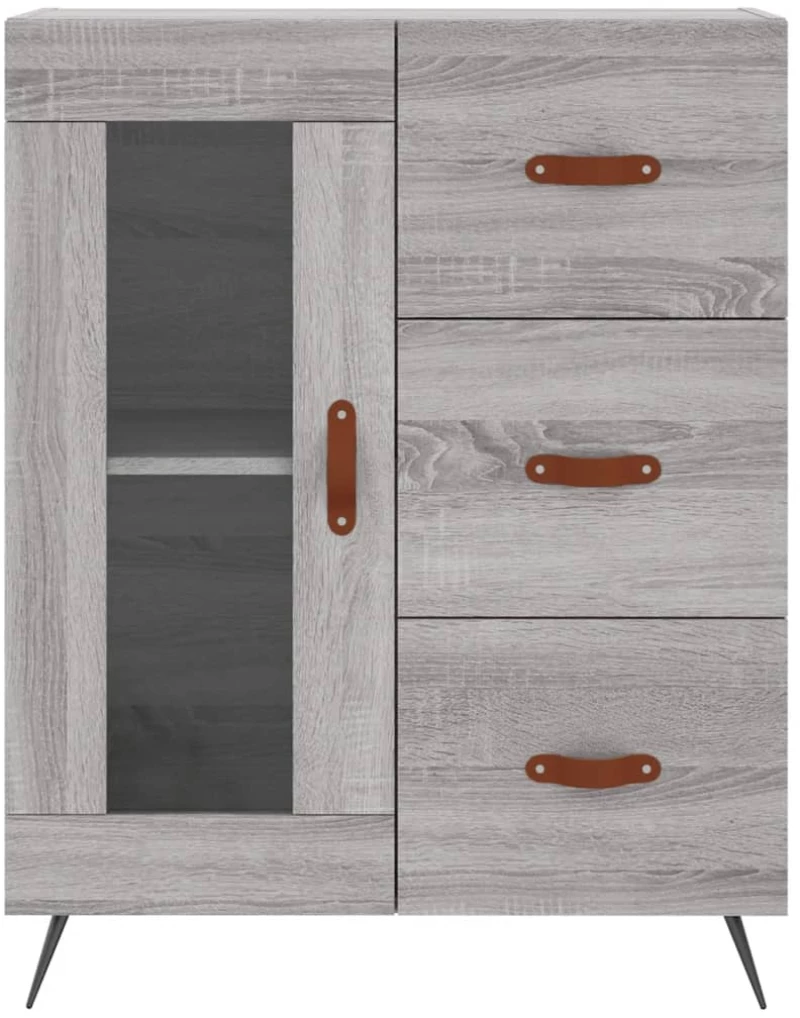 ΝΤΟΥΛΑΠΙ ΓΚΡΙ SONOMA 69,5 X 34 X 90 ΕΚ. ΑΠΟ ΕΠΕΞΕΡΓΑΣΜΕΝΟ ΞΥΛΟ 828018