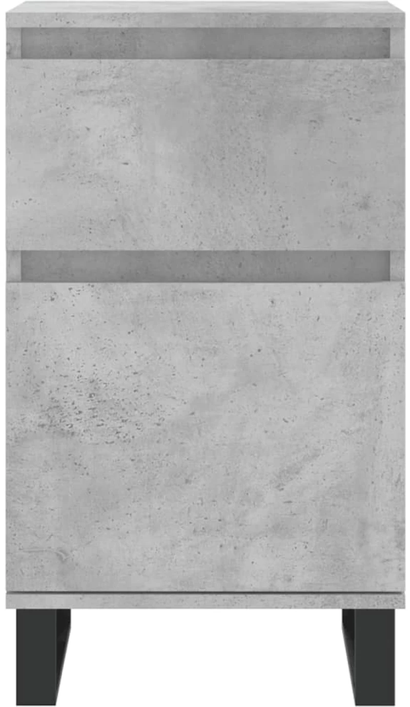 ΝΤΟΥΛΑΠΙΑ 2 ΤΕΜ. ΓΚΡΙ ΣΚΥΡΟΔ. 40X35X70 ΕΚ. ΕΠΕΞΕΡΓΑΣΜΕΝΟ ΞΥΛΟ 831173