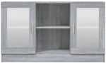ΒΙΤΡΙΝΑ ΓΚΡΙ SONOMA 120X30,5X70 ΕΚ. ΑΠΟ ΕΠΕΞΕΡΓΑΣΜΕΝΟ ΞΥΛΟ 815628