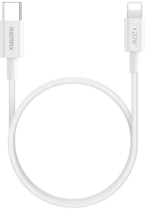 Cable USB-C-lightning Remax, RC-C026, 1m, 20W (white)
