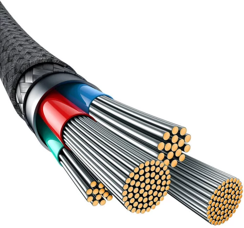 Fast Charging Cable Baseus Explorer 2.4A 1M (Black)