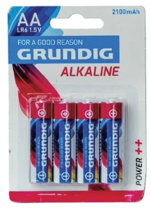 Grundig - AA / R6 1.5 V alkaline battery pack 4 pcs.