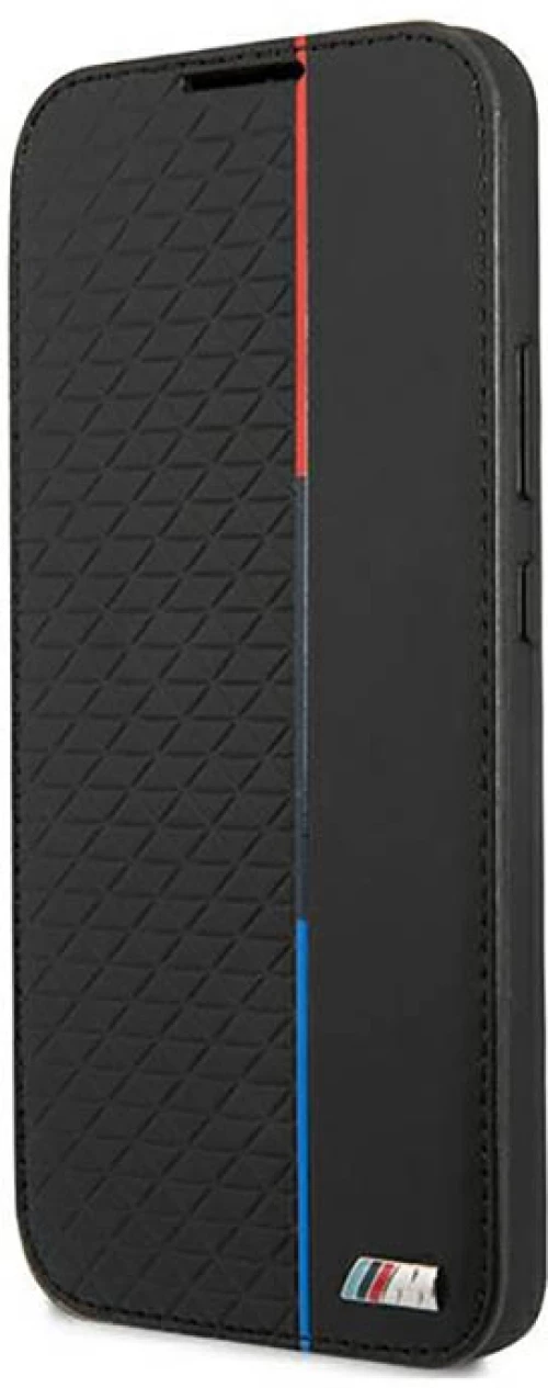 BMW Booktype M Collection Triangles - Case for Samsung Galaxy S22+ (Black)