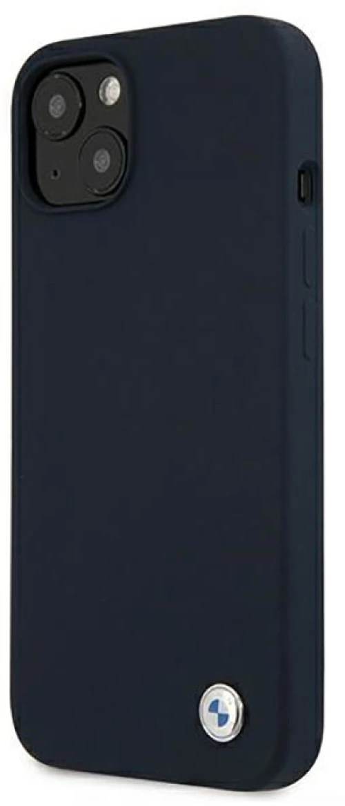 BMW Silicone Signature Llogo - Case for iPhone 13 mini (Navy Blue)