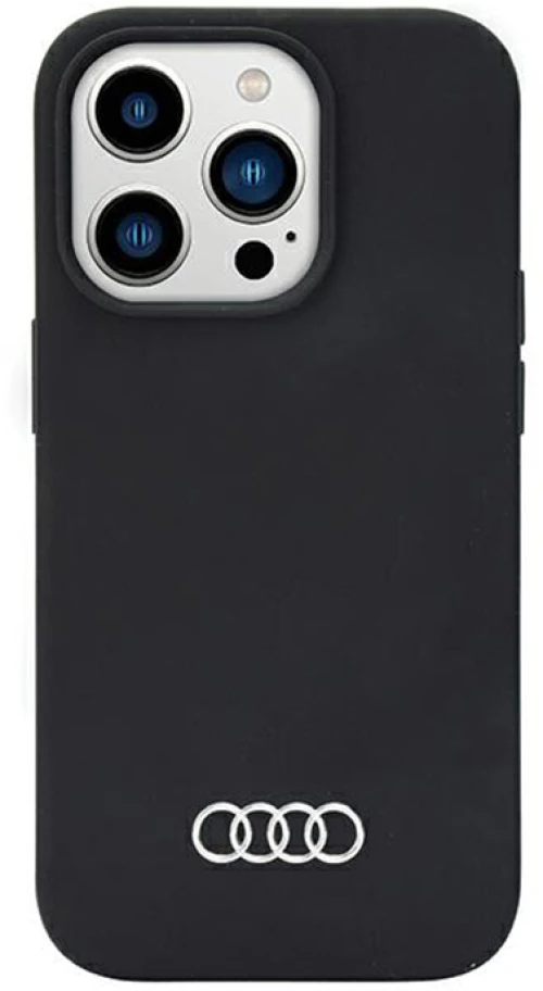 Audi Silicone Case - Case for iPhone 14 Pro (Black)