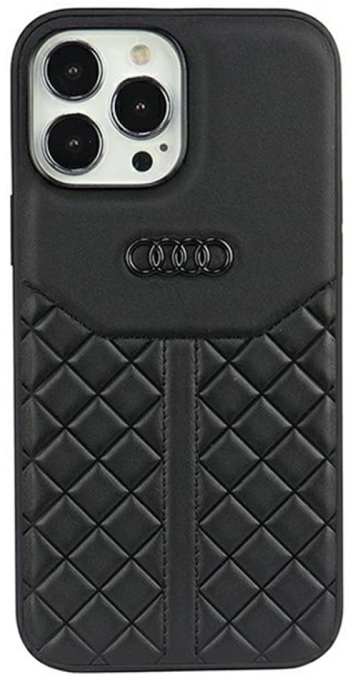 Audi Genuine Leather - Case for iPhone 13 Pro (Black)
