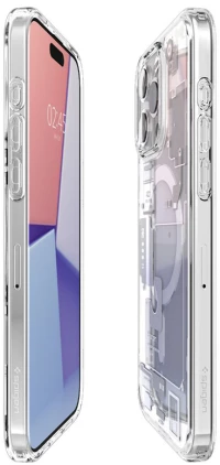 Spigen Ultra Hybrid MagSafe - Case for iPhone 15 Pro Max (Zero One White)