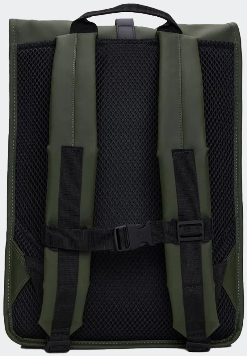 RAINS Rolltop Rucksack - 13320-GREEN