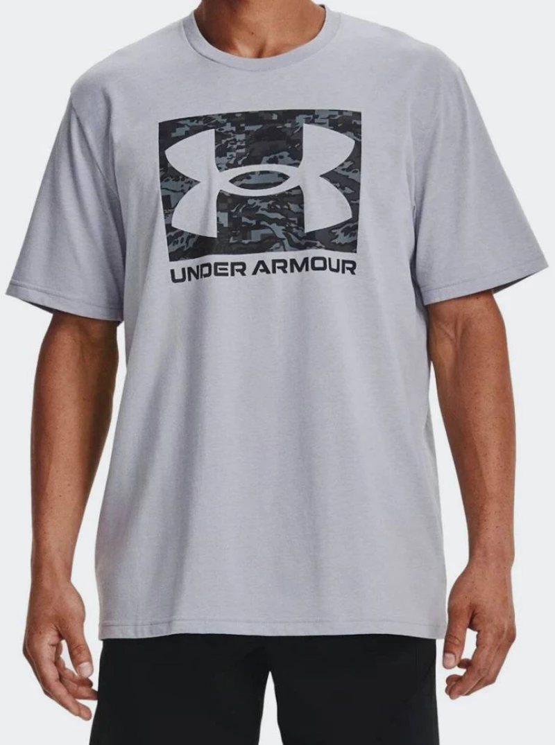UNDER ARMOUR ABC CAMO BOXED LOGO SS T-SHIRT - 1361673-011