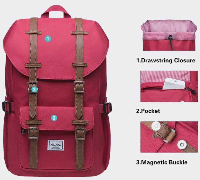 KAUKKO BACKPACK - EP5-7-RED