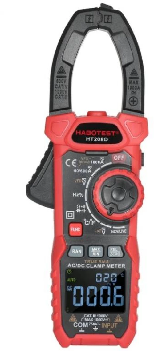 Digital Clamp Meter Habotest HT208D