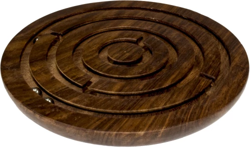 Ξύλινος στρογγυλός λαβύρινθος - 15 εκατοστά