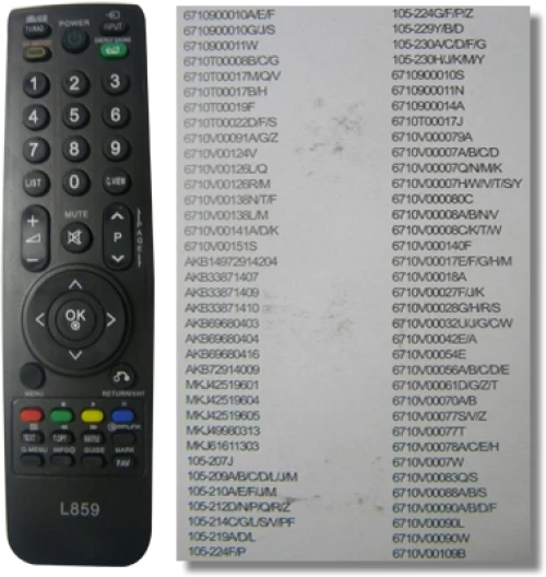 RM-L859 ΠΟΛΥΤΗΛΕΧΕΙΡΙΣΤΗΡΙΟ for LG