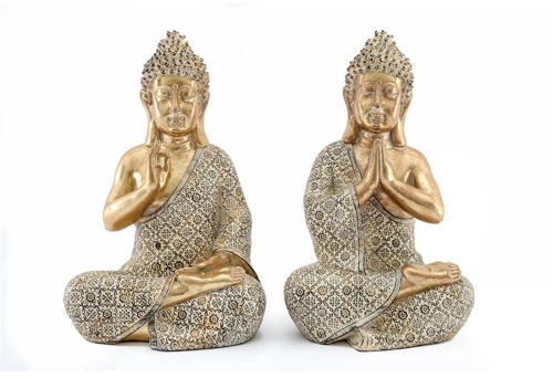 Βούδας καθιστός χρυσό χρ.  31εκ.