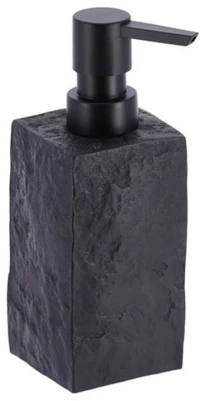 Dispenser polyresin stone μαύρο