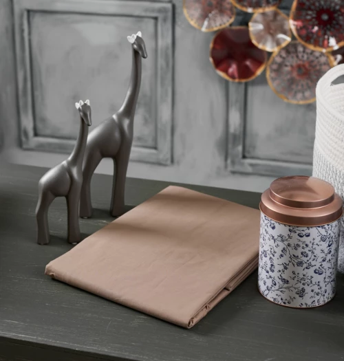 Σεντόνια Σετ  Μονόχρωμα Power Nap - Brown, Διπλό (2x 200x240+ 2 μαξ. 50x70)