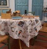 Τραπεζομάντηλα Κουζίνας Cook - Apricot, 140x140cm