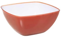 Μπωλ polysterin κόκκινο 19x19x9