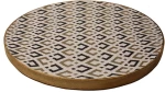Πιατέλα mango patch μαύρο  Φ40x2,5