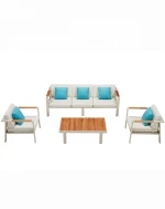 Nofi-3 Lounge Set - Αλουμίνιο