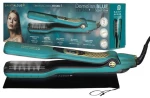DEMELISS TITANIUM BLUE Ψηφιακή Πρέσα Μαλλιών Με Ατμό & Πλάκες Τιτανίου 230˚C