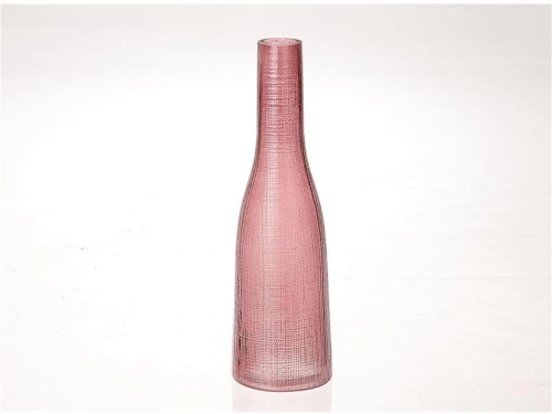 Βάζο γυάλινο μωβ 11,5x41,5