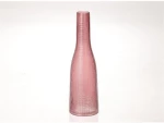 Βάζο γυάλινο μωβ 11,5x41,5