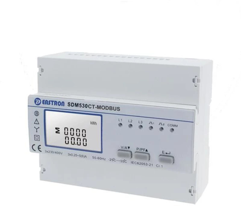 ΜΕΤΡΗΤΗΣ ΕΝΕΡΓΕΙΑΣ ΨΗΦΙΑΚΟΣ 3Φ  .../5A   SDM-530CΤ MODBUS - EASTRON