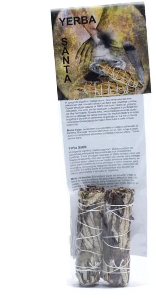 Yerba Santa Smudge Stick 10Χ3cm - 2 Ραβδιά Θυμιάματος Yerba