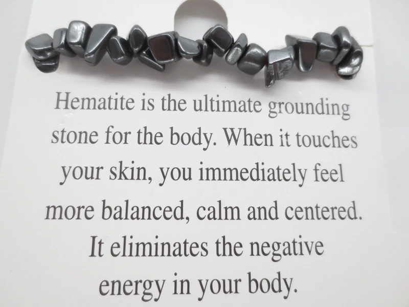 Χειροποίητο Βραχιόλι από Μαύρο Αιματίτη Mala Black Hematite
