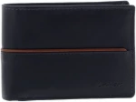 Ανδρικό Δερμάτινο Πορτοφόλι LaVor RFID Μπλε lavor-3796-blue