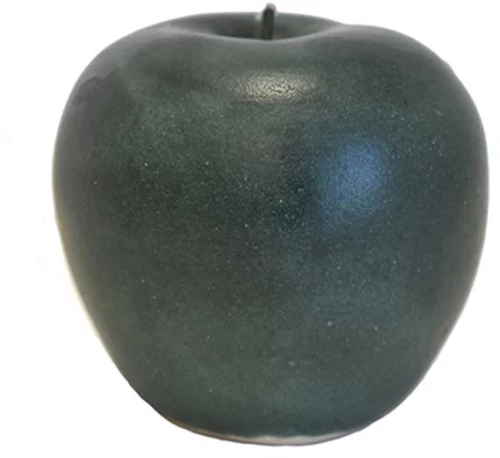 Μήλο κεραμικό χειροποίητο green 7x6