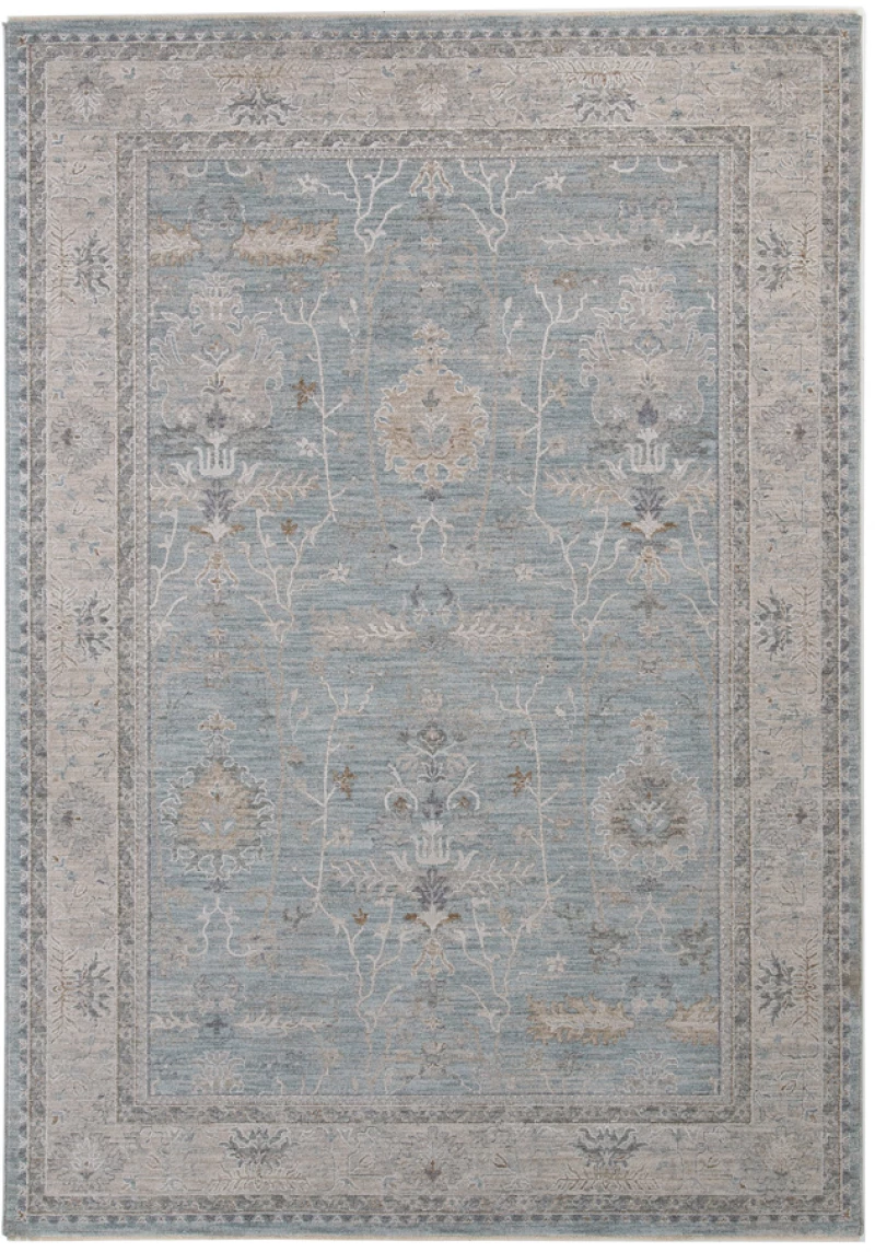 Κλασικό Χαλί Tabriz 590 BLUE Royal Carpet - 240 x 300 cm