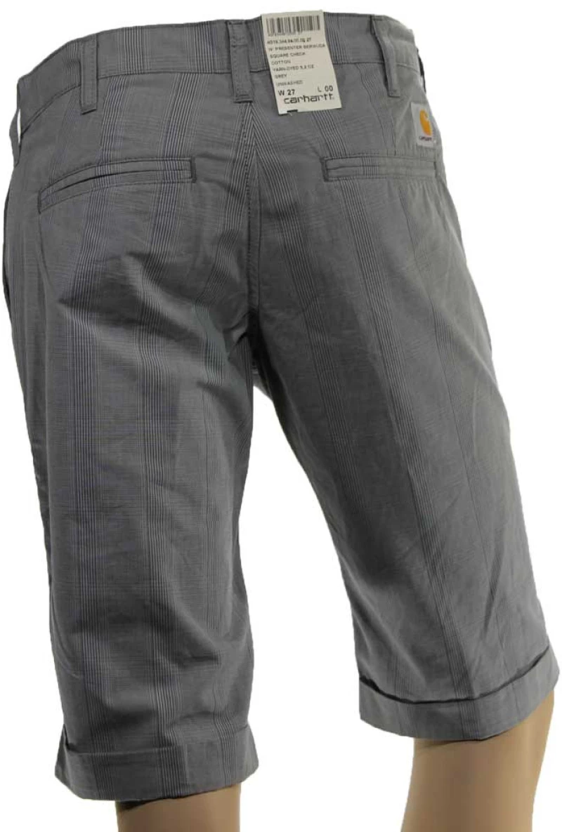 Βερμούδα Carhartt Womens Presenter Square Check Grey