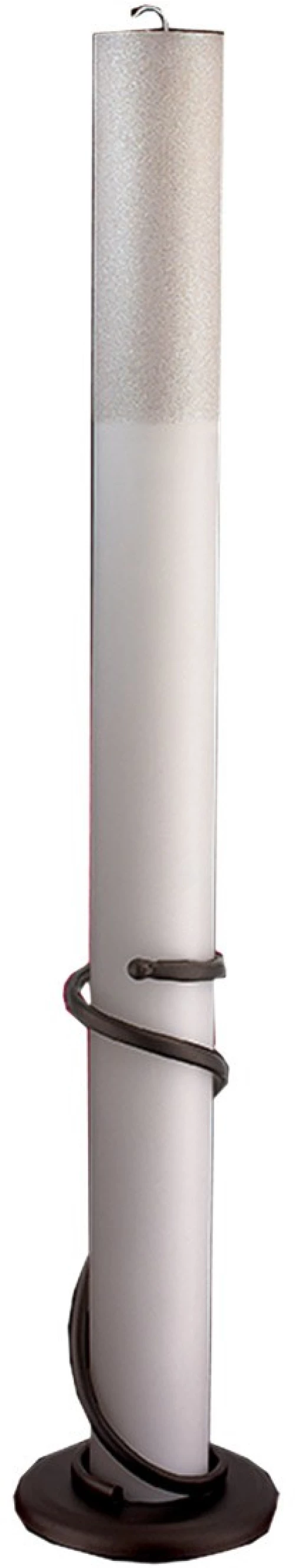 Λαμπάδα Γάμου Κούφιο Κερί 12x140cm NK009 (2ΤΜΧ.) Λευκό Χωρίς Βάση
