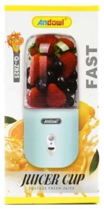 Mini Φορητός Αποχυμωτής με Κύπελλο Andowl Q-ZB25 – Ροζ – ΟΕΜ