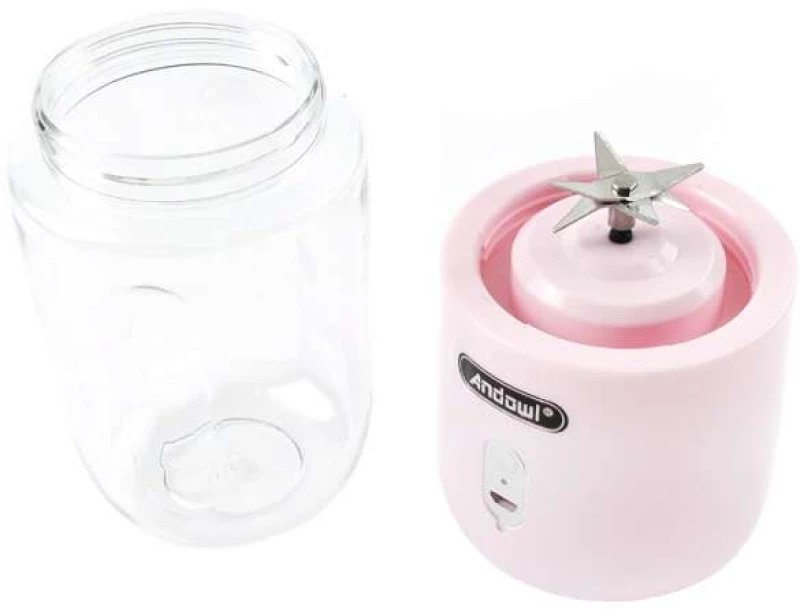 Mini Φορητός Αποχυμωτής με Κύπελλο Andowl Q-ZB25 – Ροζ – ΟΕΜ