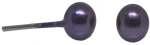 Σκουλαρίκι Πέρλα 0,6cm Fantazy 84420-5 Μωβ